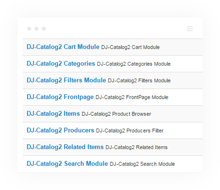 DJ-Catalog2(目录和电子商务功能)