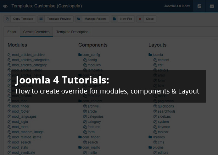 Joomla的一个重要特性