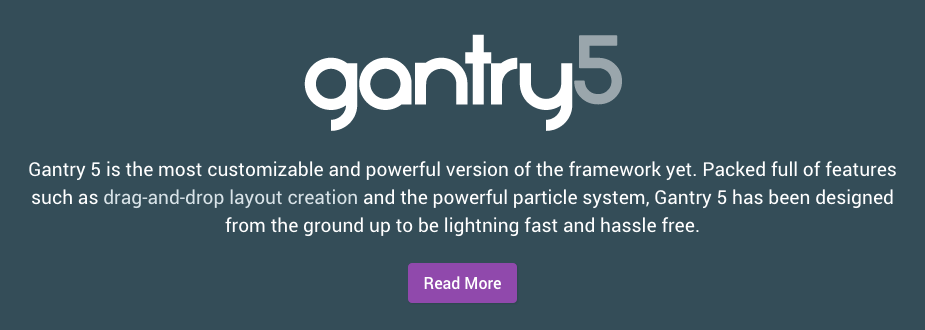Gantry自定义主题文件