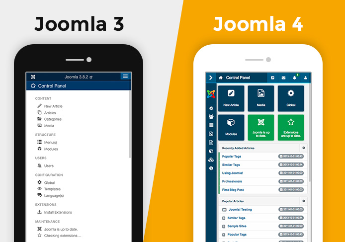 Joomla4管理面板