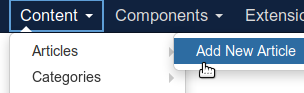 Joomla文章