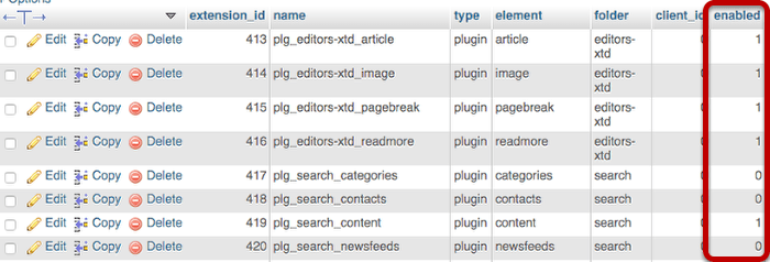 禁用Joomla插件的3种方法