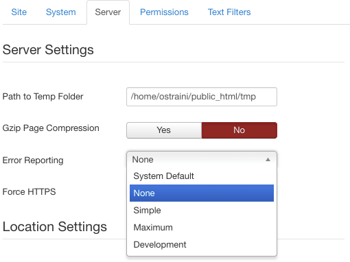 Joomla PHP通知，警告和错误指南