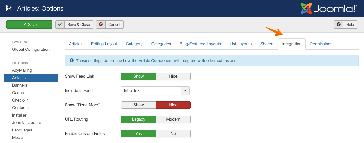 Joomla网站SEO友好